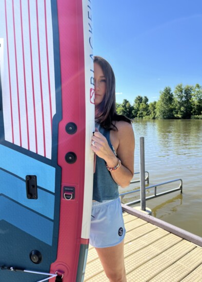 Daphne Fandrich, owner of Zen Paddle
