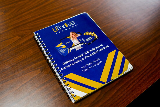 uThrive's structured workbook supports step-by-step career and money planning. 