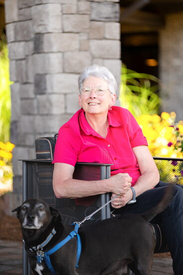 Sue Souerwine and Flint