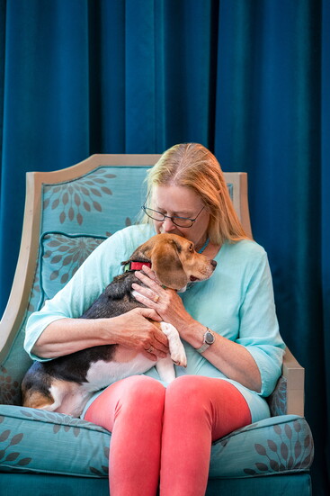 Judy Mckinley and Lucy