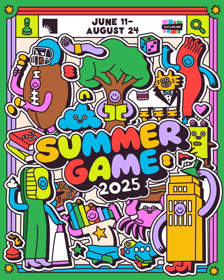 AADL Summer Game 2025 illustrations by Meg Lewis.