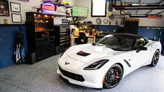 Well-designed garages have plenty of space for all the toys.