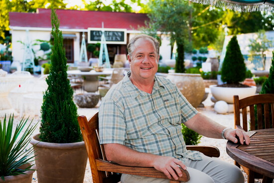 Hugh Crump, owner of Gardens on Green 