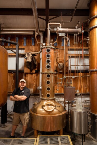 Master Distiller, Donnis Todd and the Copper Cowgirl