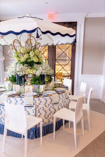 Zac Mathias Interiors' 2025 table. Photo by Kerry Long.