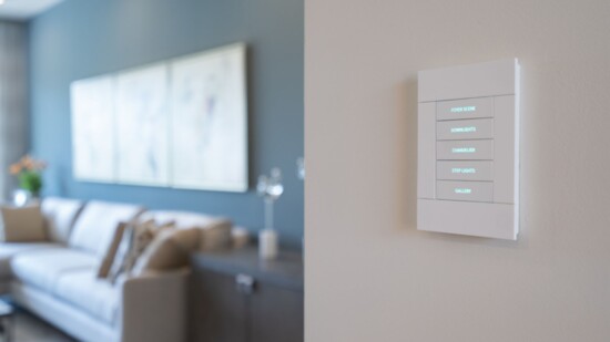 Sleek lighting control systems improve home lighting