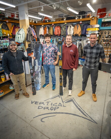 Left to right, Mickey Phelan, Parker Tubbs, Jonathan Southworth, and Piotr Sewruk