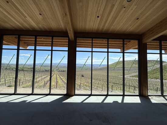 Built within the vineyard—where the view is part of the experience.