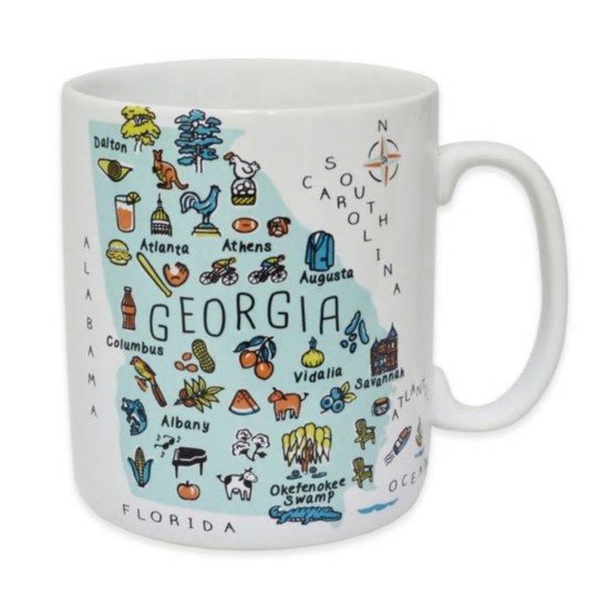 My Place 'Georgia' Jumbo Mug