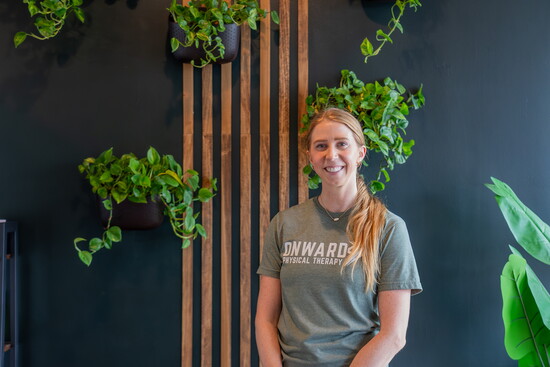 Kelsey Calhoun, Doctor of Physical Therapy, Ortho and Sports Performance at Onward Physical Therapy in Montgomery.
