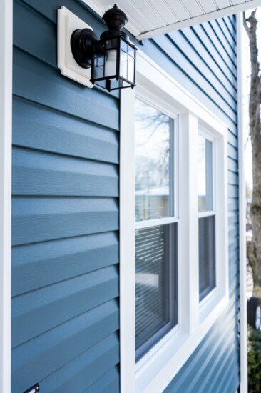 Replacing the siding is a way to add aesthetic and dollar value to your home