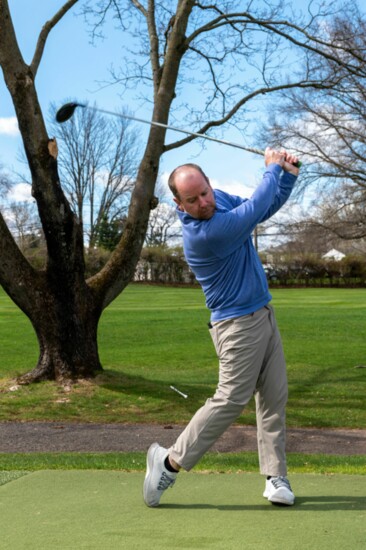 Golf is exercise. When you swing the club, you use muscles you don’t normally use.