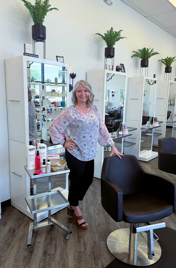 Sandra Dee Johnson, founder/owner of Shine Hairspa LLC in Greenwood
