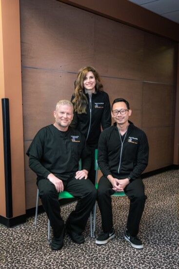 Dr. Patrick Knoell, Dr. Yeganeh Jewell and Dr. Tae Park