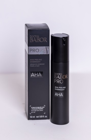 PRO AHA Peeling Overnight is developed for nighttime use