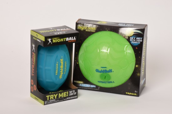 Tangle Nightball Basketball and Football