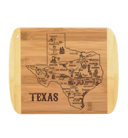 Texas Cutting Board ohyeahboutique.com $18.95