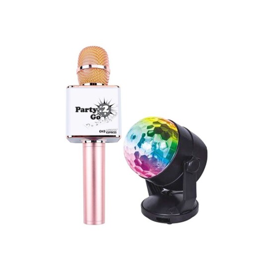 Bluetooth Karaoke Microphone learningexpress.com $39.99