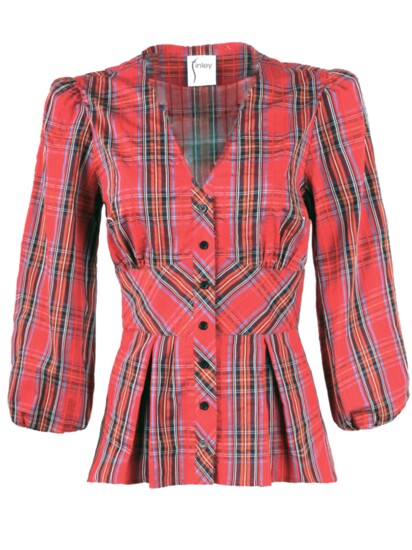 Finley Shirts for the gal that loves all things plaid around the holidays thefinleyshirt.com$285