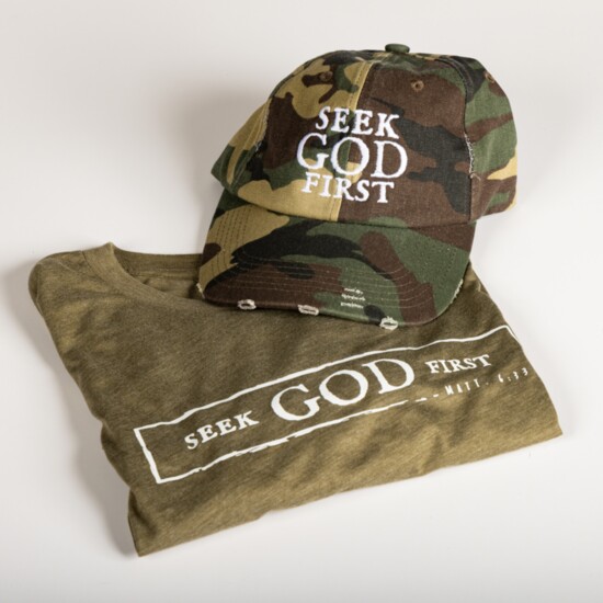 T-Shirt and Hat No Negations $20/$24.99
