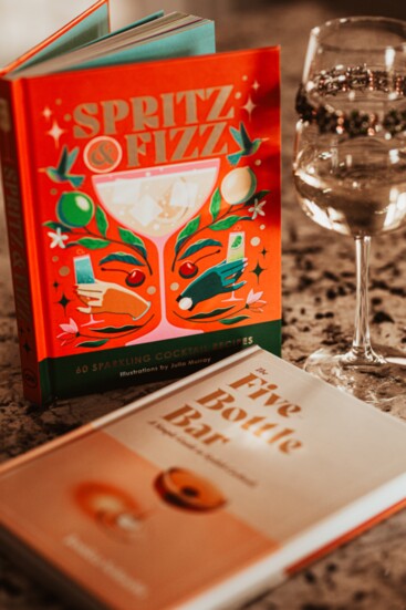 Vernacular: Spritz & Fizz Cocktail Book, 19.95, and The Five-Bottle Bar Cocktail Book, $24