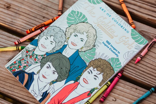 Blissful Trends: Golden Girls adult coloring book, 12.99