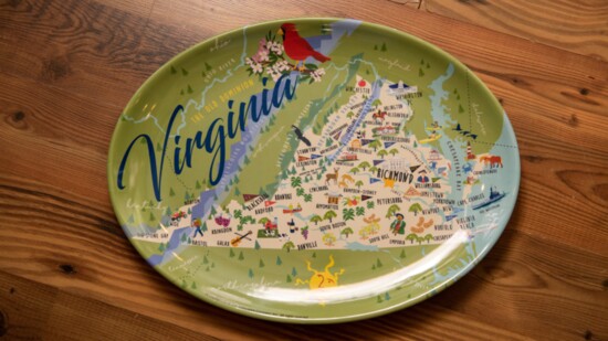 Virginia Serving Plate