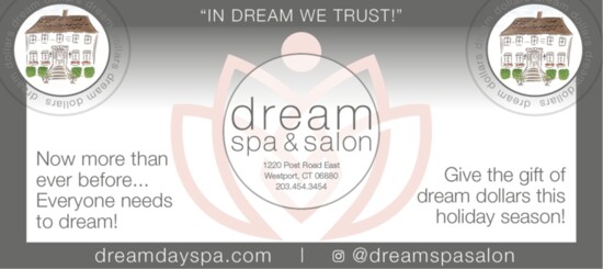 Dream Spa gift certificate, any amount