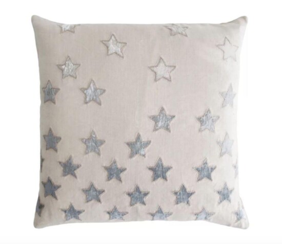 Seaglass Stars Pillow (can double as napping aid), Fig Linens and Home,  $293