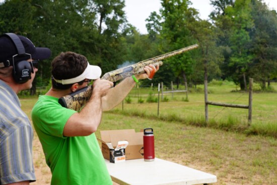 Enjoy time at the on site shooting range. 