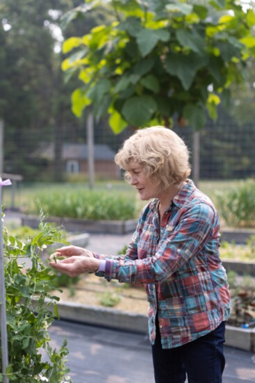 Renowned cookbook author Olwen Woodier at Glenfiddich Farm. Photo: Calla Aniska