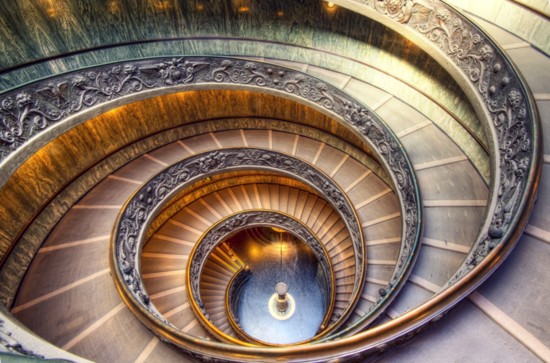 The Vatican Museums contain one of the largest art collections in the world.