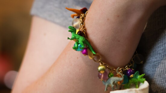 This adorable dino bracelet from Excavations is perfect for the dinosaur lovers on your shopping list.