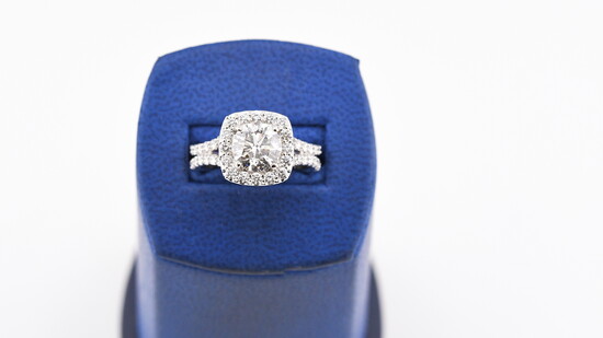 Designs By Carl - Halo Engagement Ring - $8,995.00