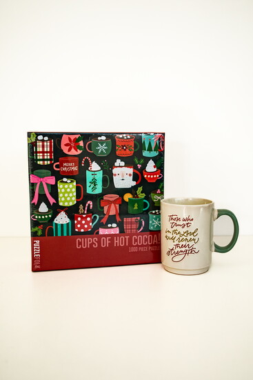 Holiday Puzzle & Mug