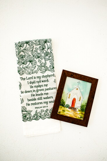 Little Things Tea Towel & Local Art