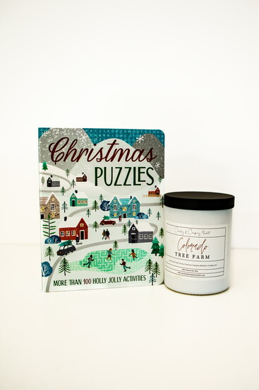 Activity Book & Charley & Co Candle