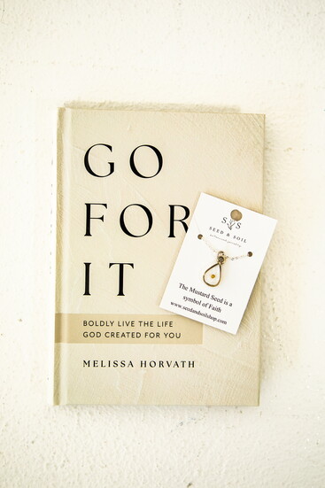 Christian Devotional & Mustard Seed Necklace