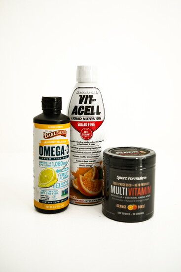 Sports Formula 99 Multivitamin, Barleans Omega-3 Fish Oil, & Vit-Acell Antioxidants