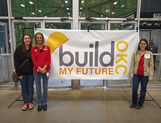 Laizure participates in Build My Future, a program designed to encourage high school seniors to join the skilled trades.