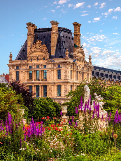 Tuileries Garden at the Louvre