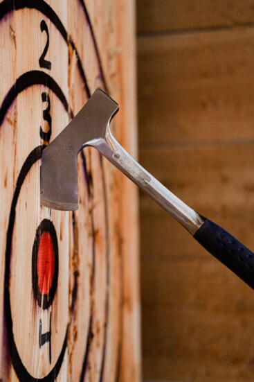 Traditional axe throwing challenges are changing 