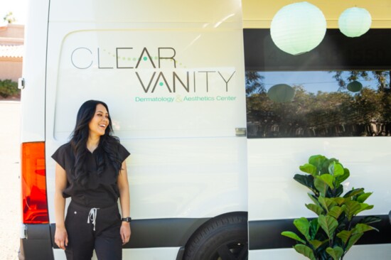 Rachelle, one of Clear VANity's team members.