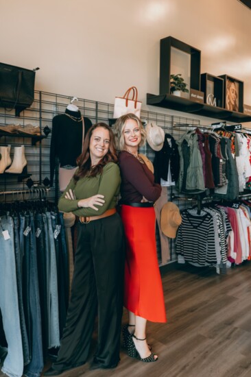 Clothes Mentor Owners and Sisters, Mary Beth Erps and Andrea McCarter