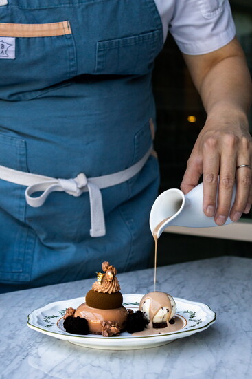 Chocolate Hazelnut La Zozzona at Grand Hyatt Scottsdale Resort. Courtesy of Grand Hyatt Scottsdale Resort.