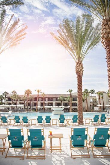 Sunset Beach at the Fairmont Scottsdale Princess. Courtesy of Fairmont Scottsdale Princess.