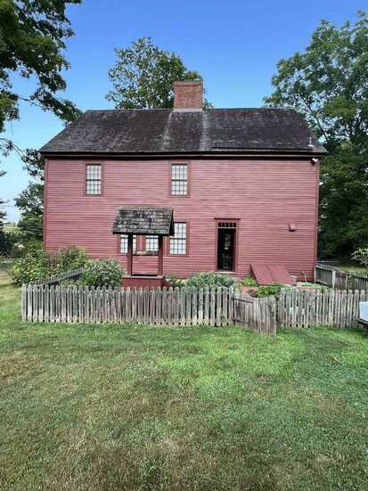 The historic Ward-Shipman House in South Glastonbury is maintained by the Historical Society of Glastonbury. Photo courtesy of GHS.