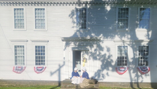 The historic Ward-Shipman House in South Glastonbury is maintained by the Historical Society of Glastonbury. Photo courtesy of GHS.