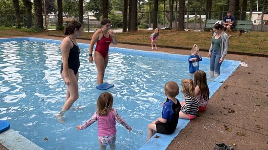 Swimming and water safety take center stage at Glenbrooke. 