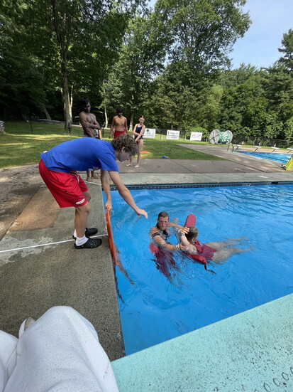 Swimming and water safety take center stage at Glenbrooke. 